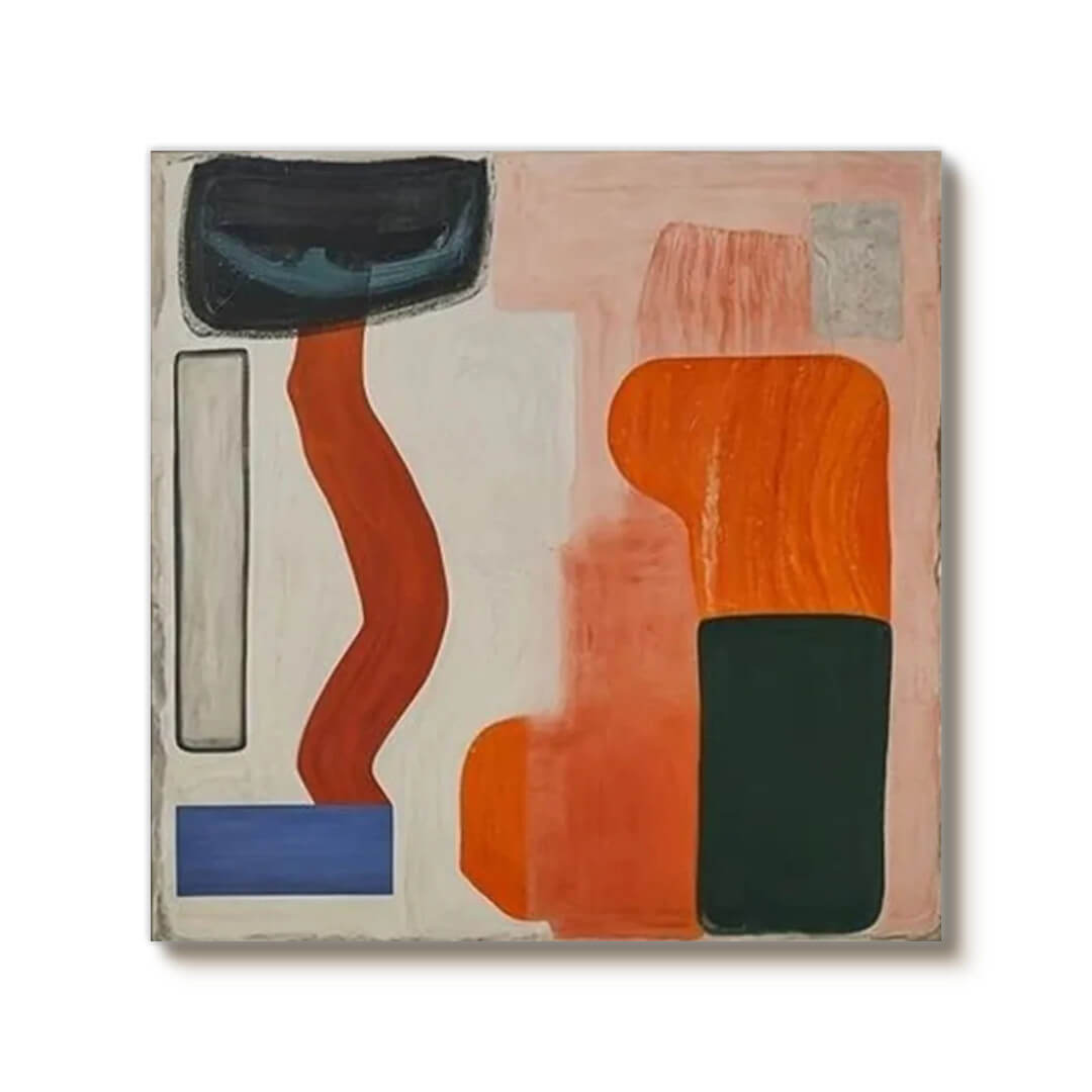 Everything In Its Right Place II - Contemporary Abstract Art Painting
