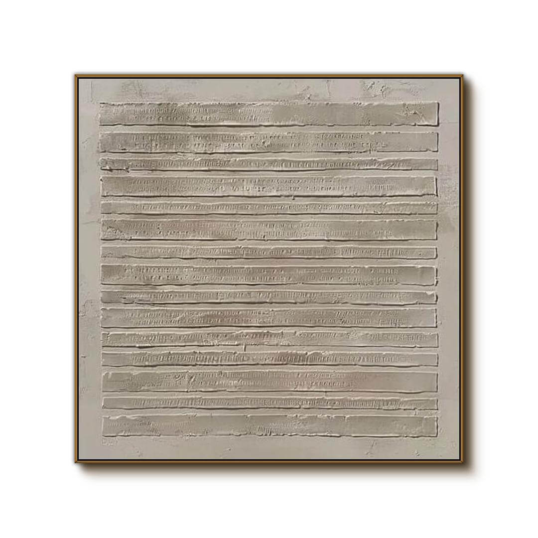 Whispers of the Past - Brown Wabi Sabi Abstract Wall Art