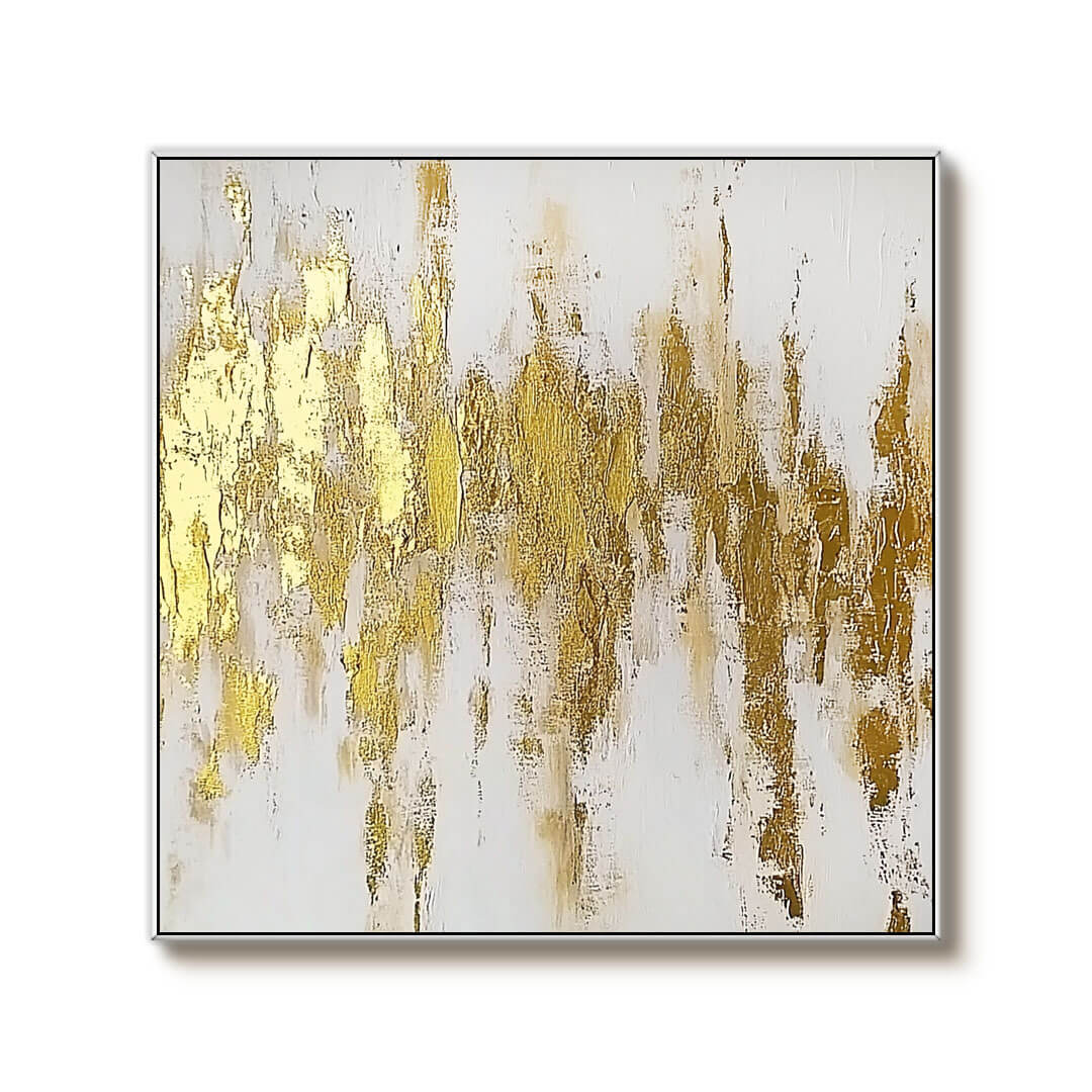 Golden Hour - Modern Abstract Wall Art Painting