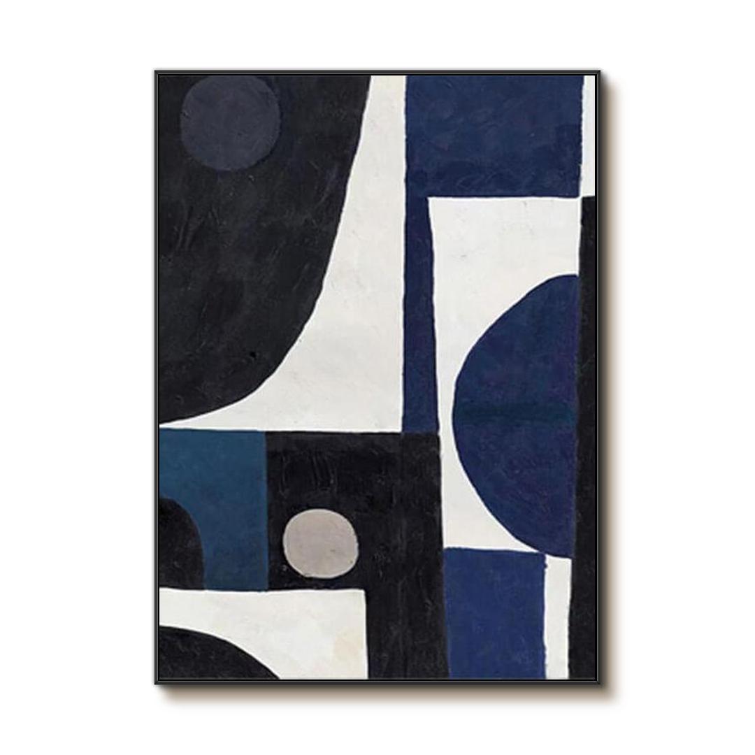 Color Geometry - Large Modern Minimalist Wall Art