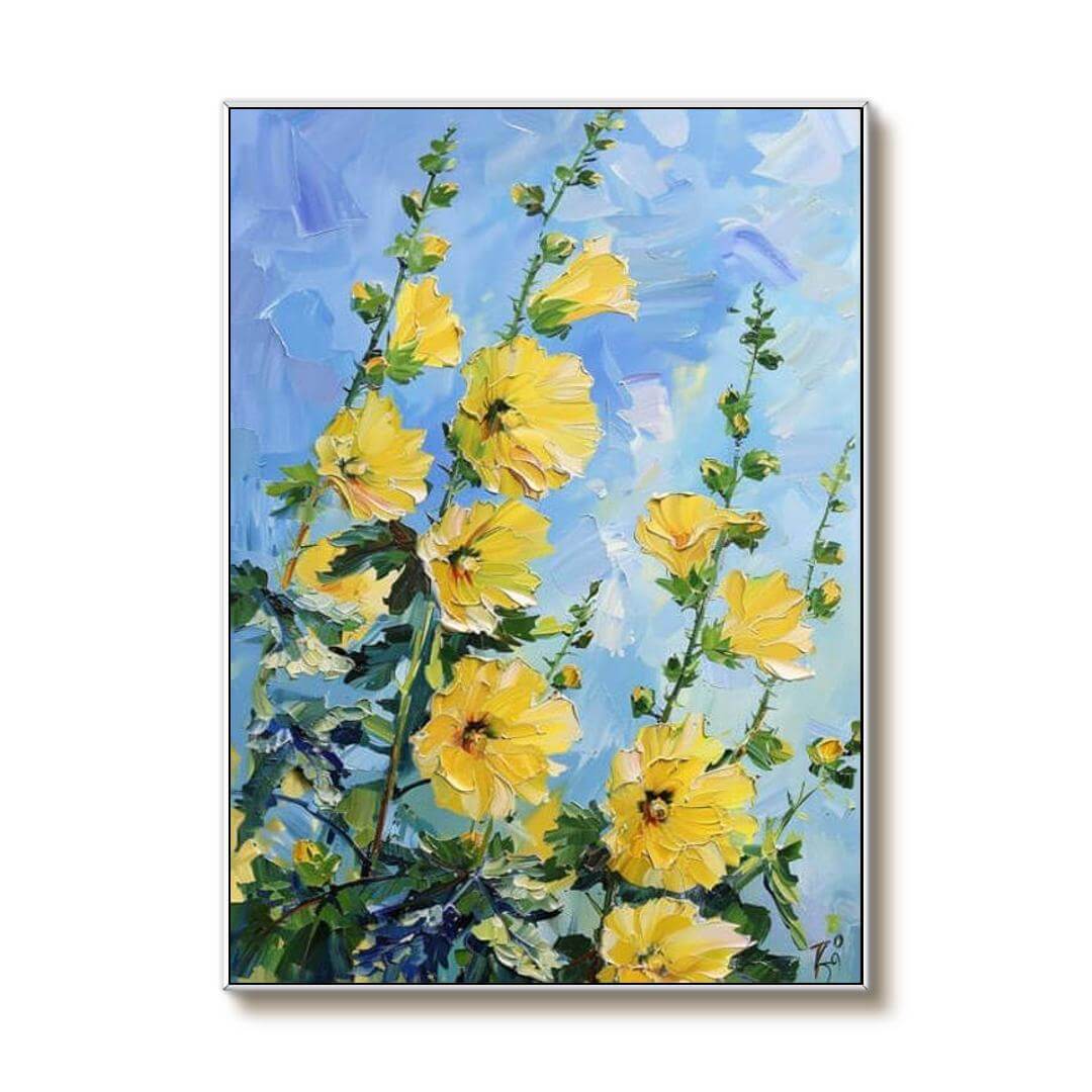 Garden In Bloom - Abstract Canvas Art