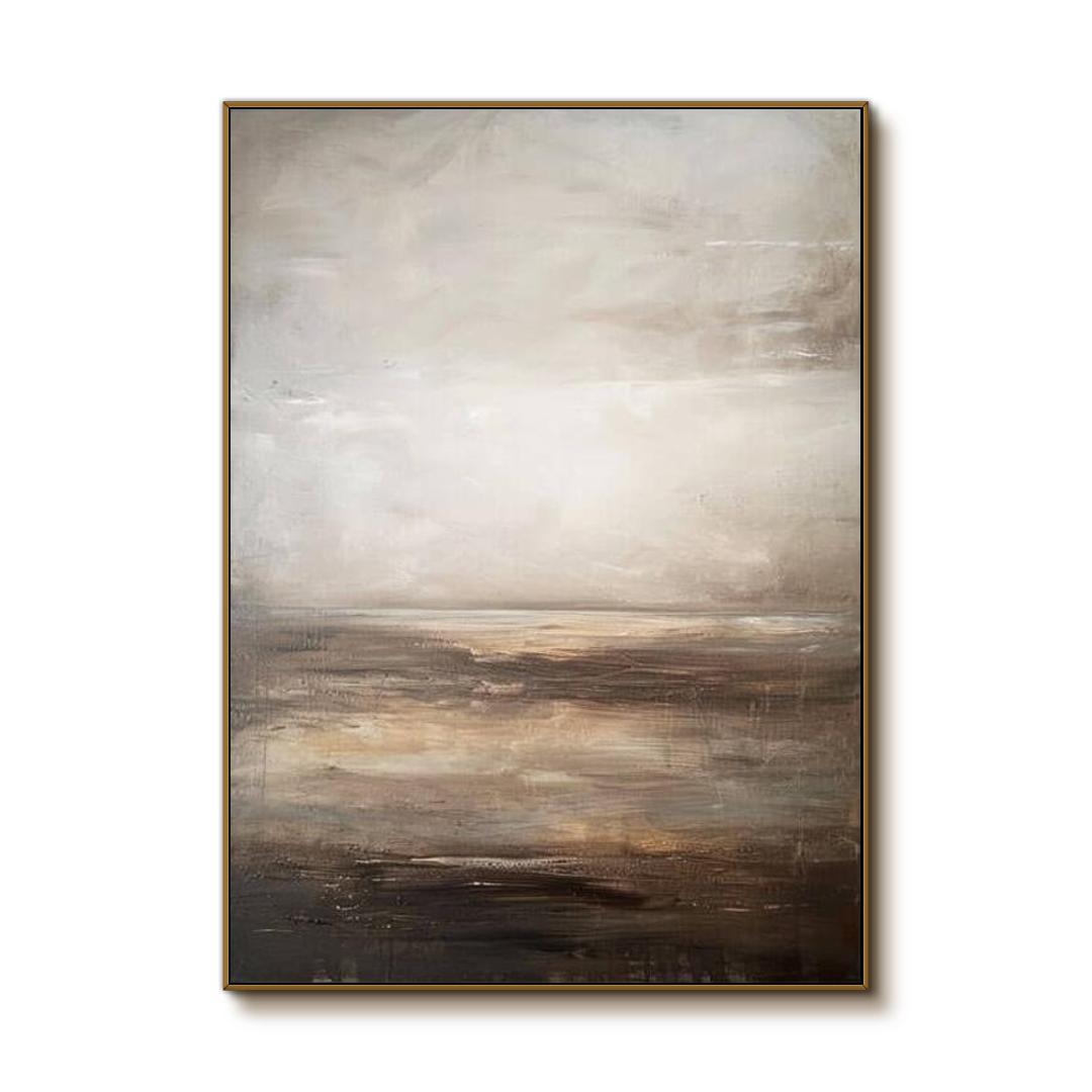 Grey Mist - Original Abstract Art Painting