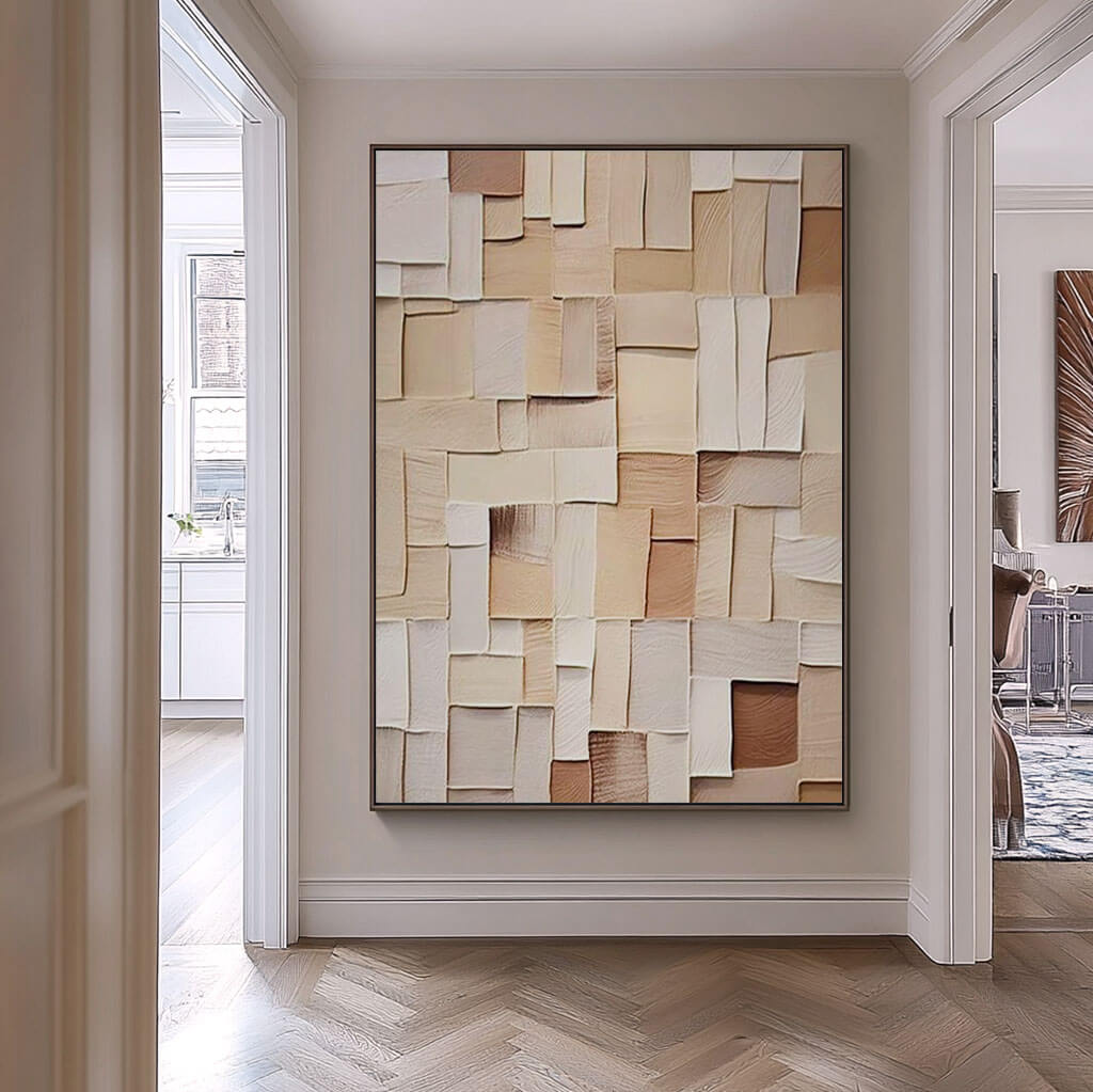 Color Blocks - Large Minimalist Abstract Wall Art
