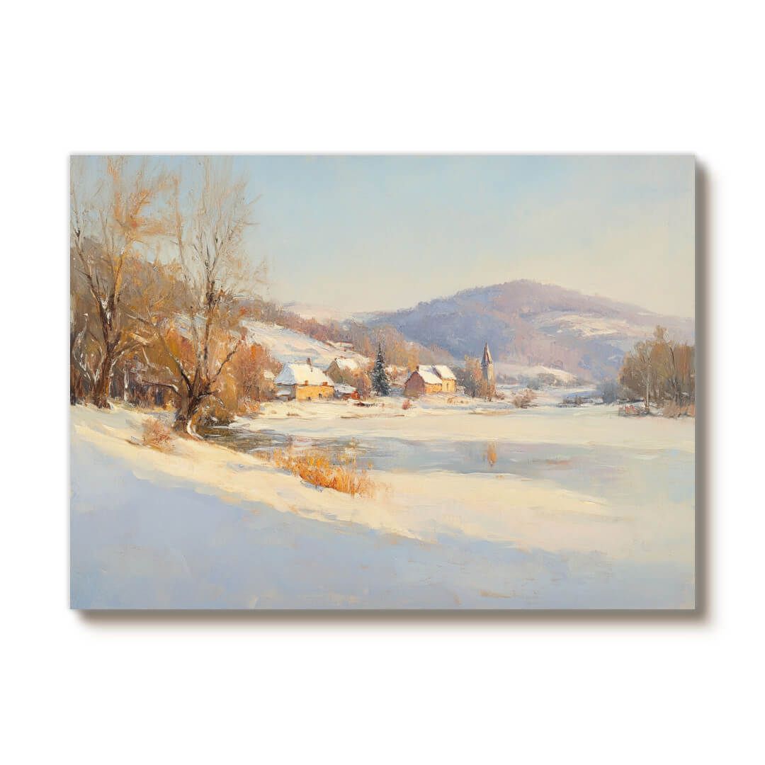 Winter Wonderland I - Snowscape Wall Art Painting