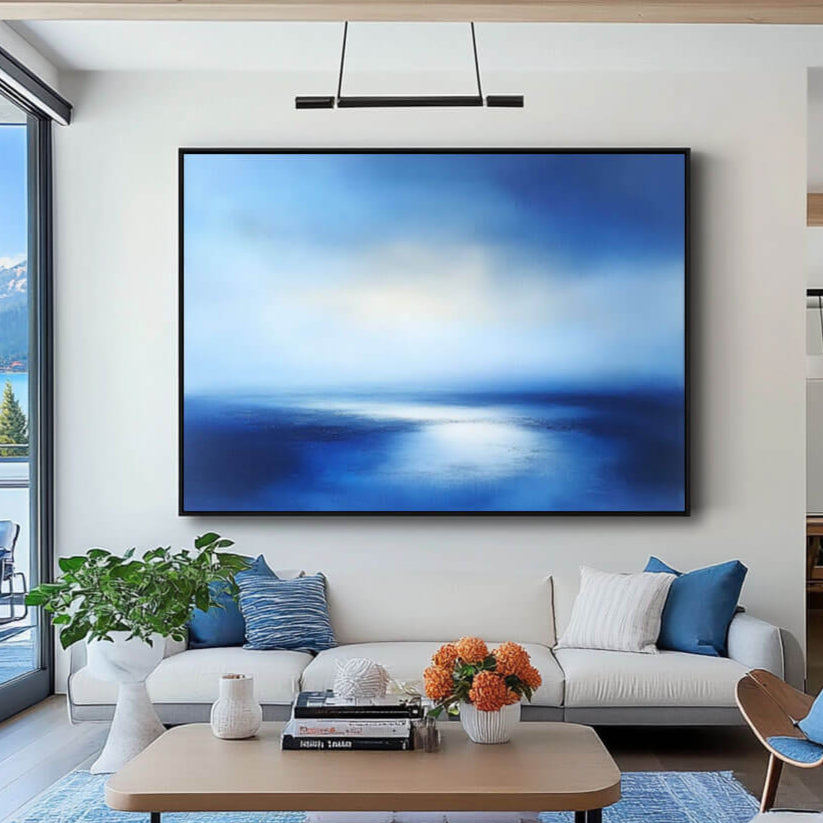 Infinite Blue - Contemporary Abstract Art