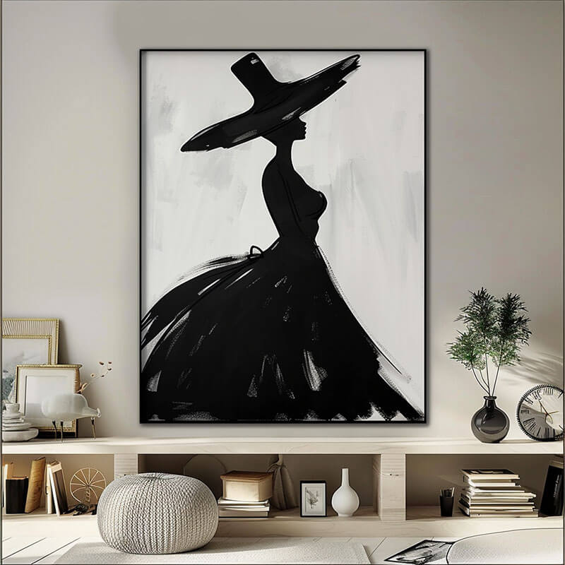 Women In Vogue - Modern Minimalist Wall Art Painting