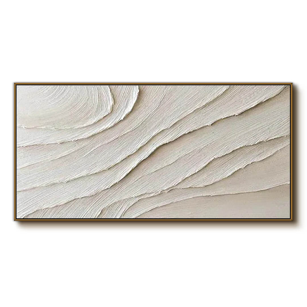 Wander - Textured Minimalist Wall Art Painting