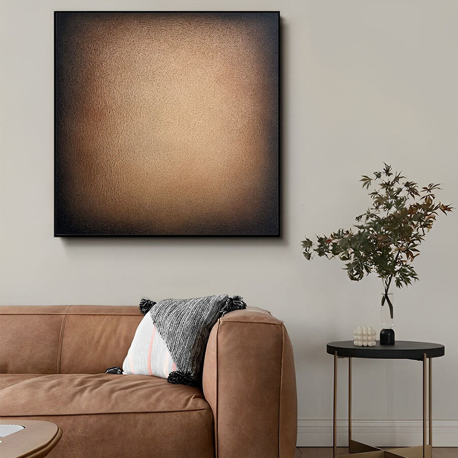 Darkness Shrouded - Abstract Art Painting