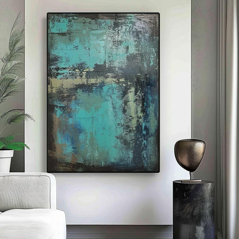 Blue Reverie - Original Abstract Art Painting