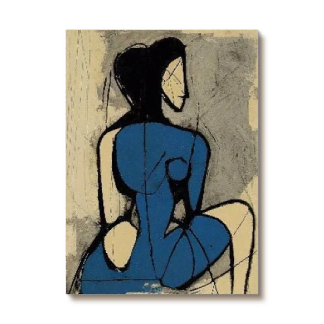 Posture No. 5 - Modern Abstract Wall Art