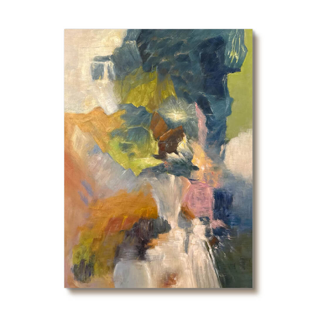 Where Colors Collide - Modern Abstract Colorful Art